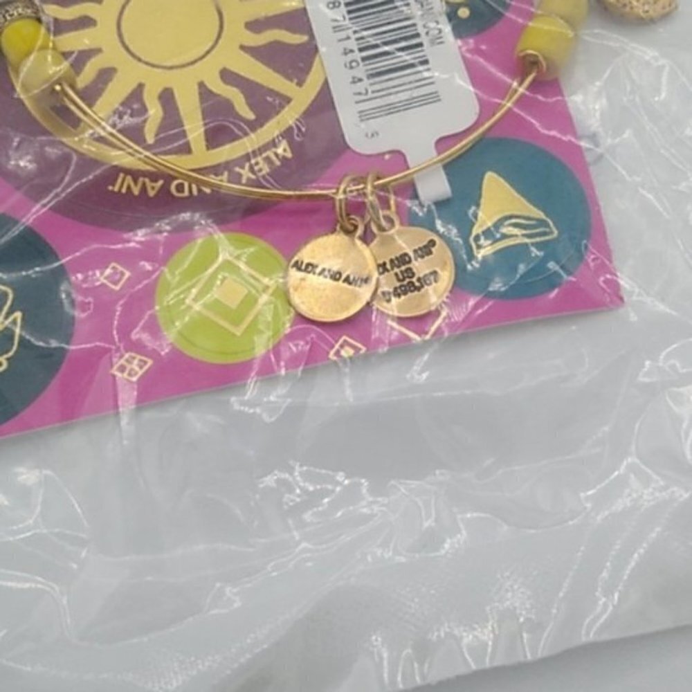 NEW Alex and Ani Spearhead Sunlight Bangle - Picture 7 of 9